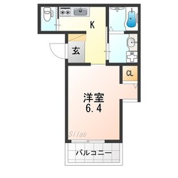 アンビシオン天下茶屋の物件間取画像